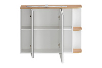 Szafka łazienkowa z lustrem 90 cm Platinum