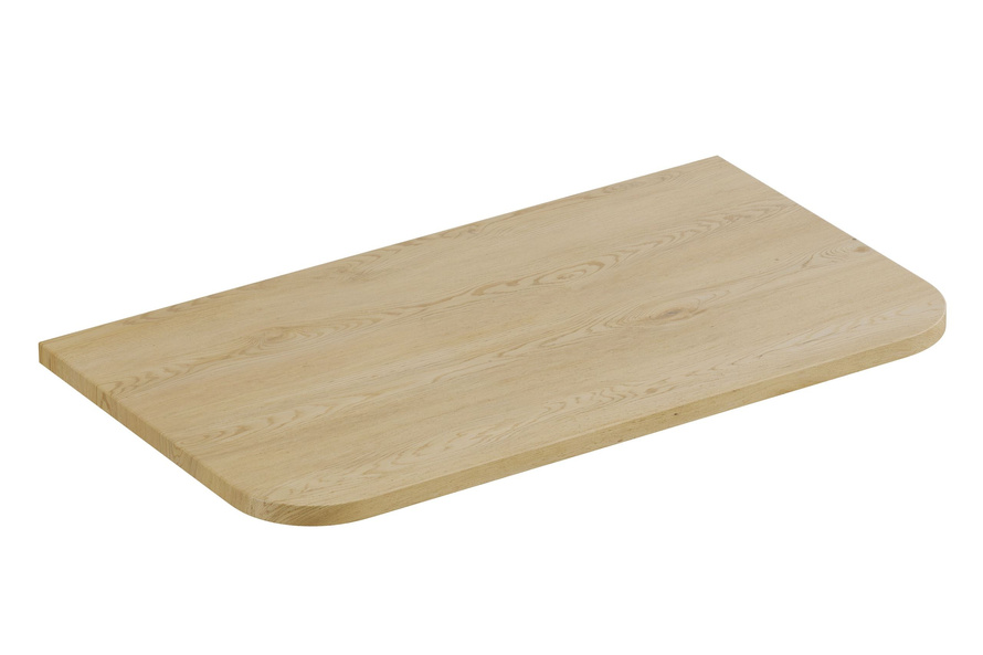 Zestaw Szafka Pod Umywalkę z Blatem 80 cm Ovalia Cremona