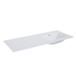 Elita Umywalka Meblowa Skappa 120 Bez Otworu Prawa (60+60), Ceramiczna Biały