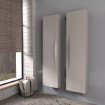 Oristo SKAGEN Szafka wysoka boczna 35 cm biały mat