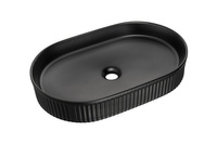 Umywalka Nablatowa Ceramiczna BEYOND 3 BLACK E-6531 Czarny Mat