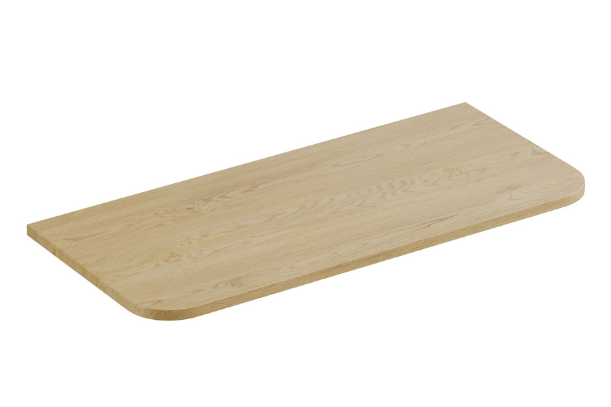 Zestaw Szafka z Blatem i Umywalka Nablatowa 100 cm Ovalia Cremona