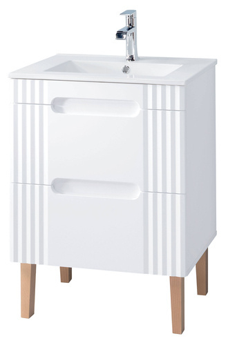 Szafka z Umywalką 60 cm FIJI WHITE