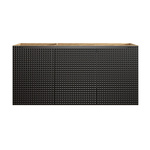 Szafka Pod Umywalkę 120 cm 3D Luxor Black