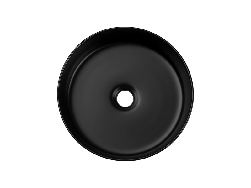 Umywalka Nablatowa Ceramiczna BEYOND 2 BLACK E-6565 Czarny Mat