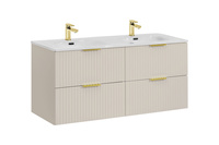 Zestaw z umywalką Sky 120 cm Adel Cashmere 