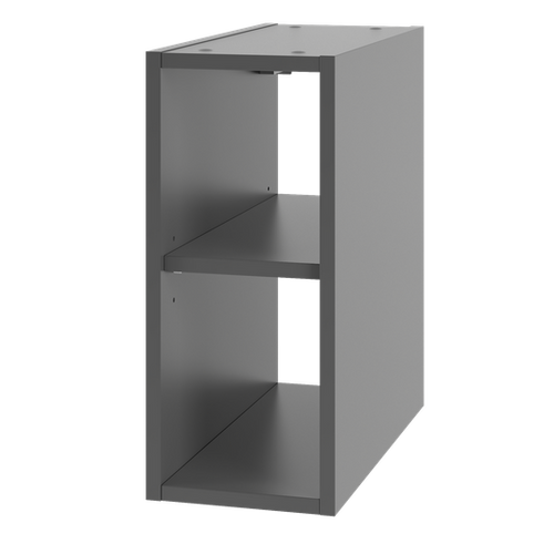 REGAŁ-09 – Regał Łazienkowy 20cm Szary Mat