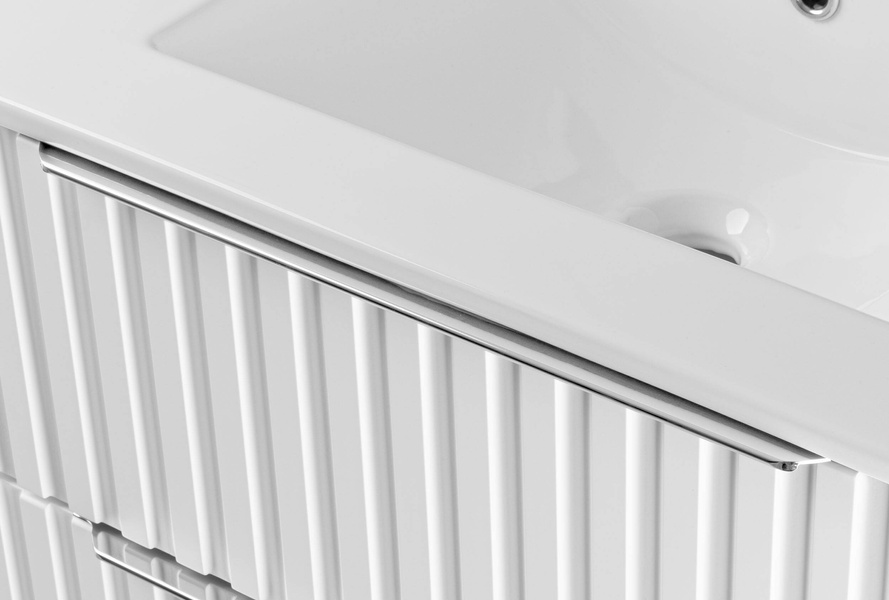 Astor Zestaw Amy 60 cm Szafka z Umywalką Biały Mat