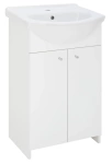 Astor Szafka Z Umywalką 50 cm Pik Biały Połysk