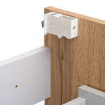 Astor Zestaw Vivien 80 cm Szafka z Umywalką Dąb Wotan