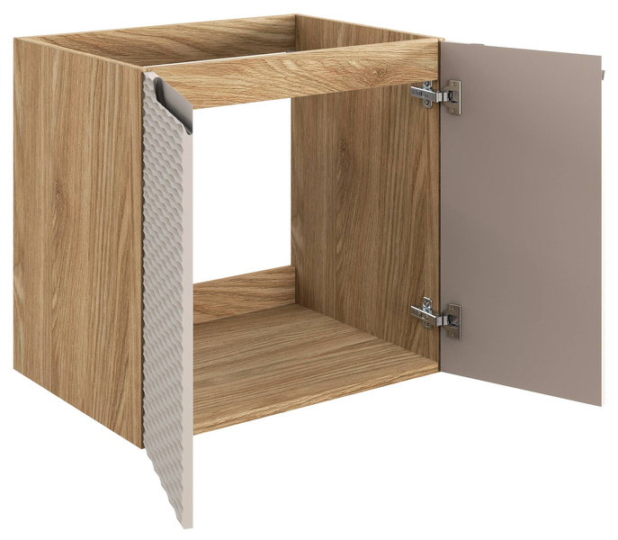 Szafka Pod Umywalkę 60 cm 2D OCEAN BEIGE