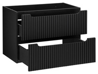 Szafka Pod Umywalkę 80 cm 2S NOVA BLACK