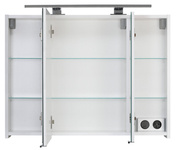 Astor Szafka Z Lustrem 80 cm Fabian Biały Połysk