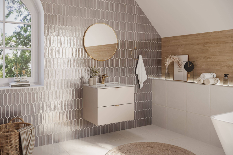 Szafka Pod Umywalkę 60 cm 2S Dalia Cashmere