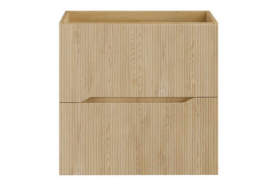 Zestaw Szafka Pod Umywalkę z Blatem 60 cm i Słupek Wysoki Nordic Cremona