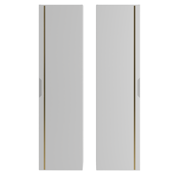 ESPERO-03 - Słupek Wysoki 1-drzwiowy 130cm Biały Mat