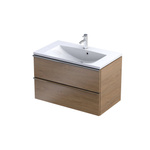 Oristo Szafka z Umywalką ETNA UNI 80 cm Jasne  Drewno