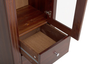 Drewniany słupek łazienkowy Retro