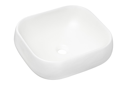 Umywalka Nablatowa Ceramiczna UN-NIKA-MW 78103MW Biały Mat