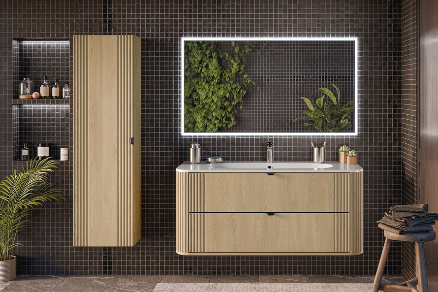 Szafka Pod Umywalkę 2S 120 cm Ovalia Cremona