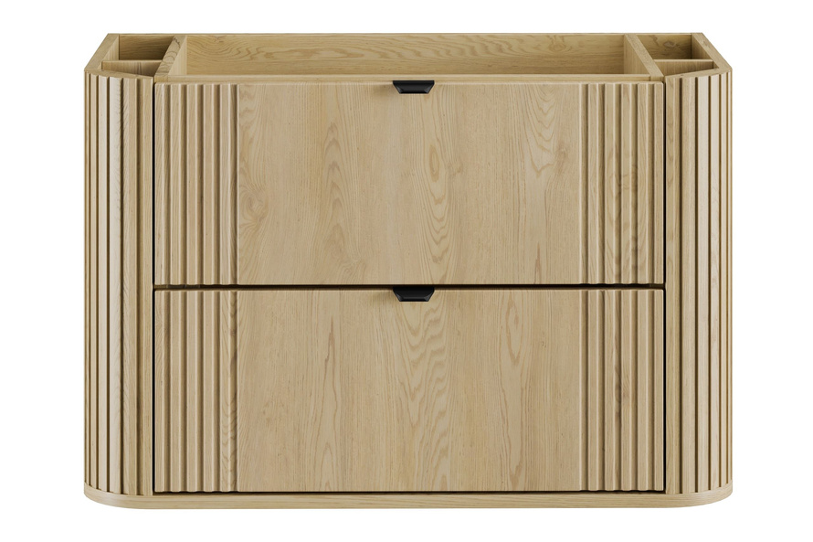 Zestaw Szafka Pod Umywalkę z Blatem 80 cm Ovalia Cremona