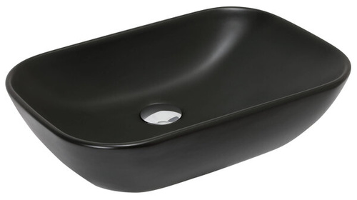 Astor Umywalka Nablatowa Ceramiczna Leto Czarna