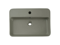 Umywalka Nablatowa Ceramiczna TRUST 2 OLIVER GREEN E-6282 Zielony Mat