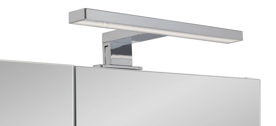 Astor Szafka Z Lustrem 50 cm Fabian Biały Połysk