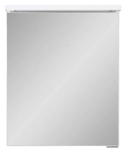 Astor Szafka Z Lustrem 50 cm Eliza Biały Połysk