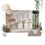 Blat Łazienkowy 80 cm NOVA WHITE