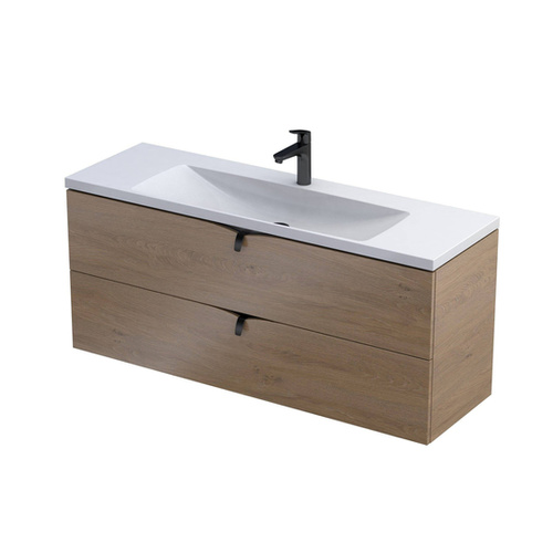 Oristo Szafka z Umywalką SIENA COMPACT 120 cm Jasne Drewno