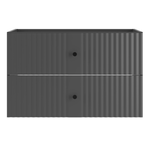 XILO-01 - Szafka Pod Umywalkę 2S 80cm Szary Mat