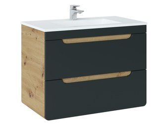 Aruba Cosmos 821 - Szafka 80 cm 2S z Umywalką 