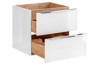 Szafka pod umywalkę 60 cm Capri biały 820