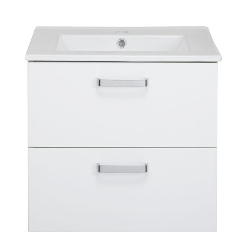 Astor Szafka Z Umywalką 50 cm Toscania Biały Połysk Biały Mat