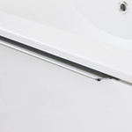 Astor Zestaw Nelle 60 cm Szafka z Umywalką Biały Połysk Dąb Wotan