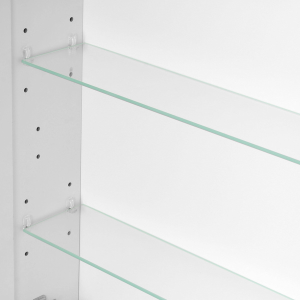 Astor Szafka z Lustrem 60 cm Amy Biały Mat