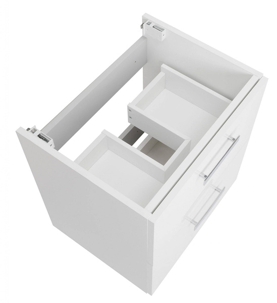 Astor Szafka Z Umywalką 50 cm Toscania Biały Połysk Biały Mat