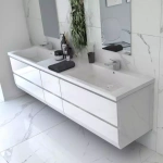 Oristo Szafka pod umywalkę 85 cm BRYLANT biała