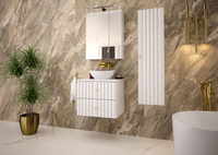 AQUA-02 - Szafka Pod Umywalkę 2S 60cm Biały Mat