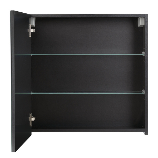 Astor Szafka z Lustrem 60 cm Amy Czarny Mat