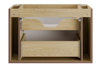 Zestaw Szafka Pod Umywalkę z Blatem 80 cm Ovalia Cremona