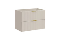 ADEL CASHMERE 82-80-2S Szafka pod umywalkę 80 cm 2 szuflady