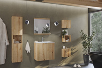 Lustro Wiszące 80 cm NOVA OAK