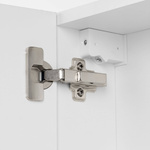 Astor Szafka z Lustrem 60 cm Amy Biały Mat