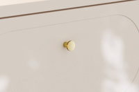 Zestaw Szafka Pod Umywalkę z Blatem 120 cm 4 Szuflady Donna Sand