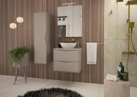 DELICA-03 - Słupek Wysoki 1-drzwiowy 130cm Kaszmir