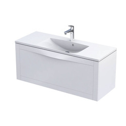 Oristo SKAGEN Szafka z umywalką 120 cm biały mat