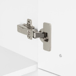 Astor Słupek Wysoki 2-drzwiowy 40 cm Sol Biały Połysk