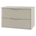 DELICA-01 - Szafka pod Umywalkę z Blatem 2S 80cm Kaszmir Zestaw-1